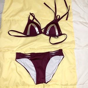 VS Pink bikini top & bottom